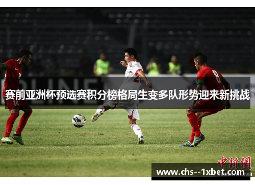 赛前亚洲杯预选赛积分榜格局生变多队形势迎来新挑战 赛前亚洲杯预选赛积分榜格局生变多队形势迎来新挑战